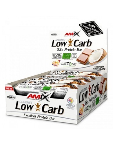 Low-Carb 33% Protein Bars 15x60g - NTRPROD